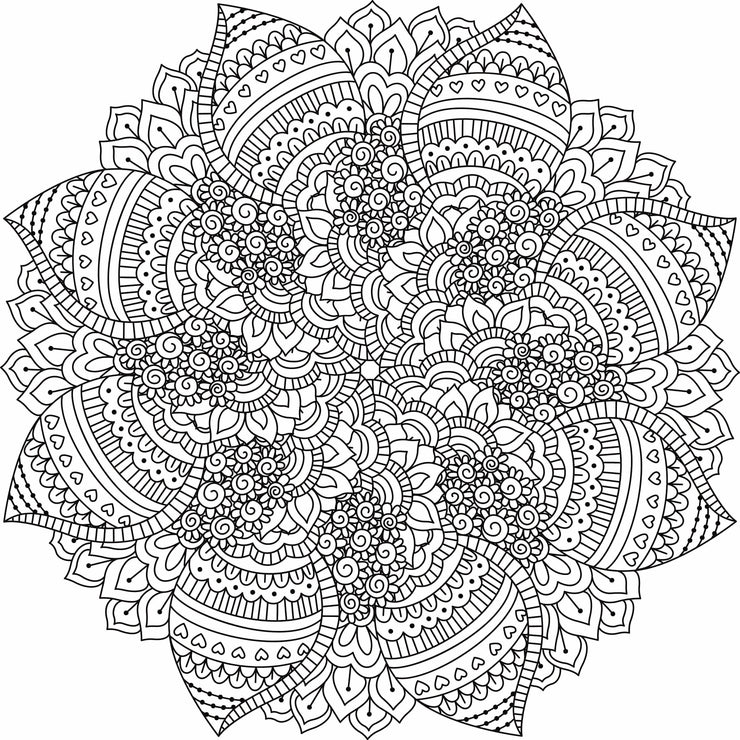 Mandalas para colorear 