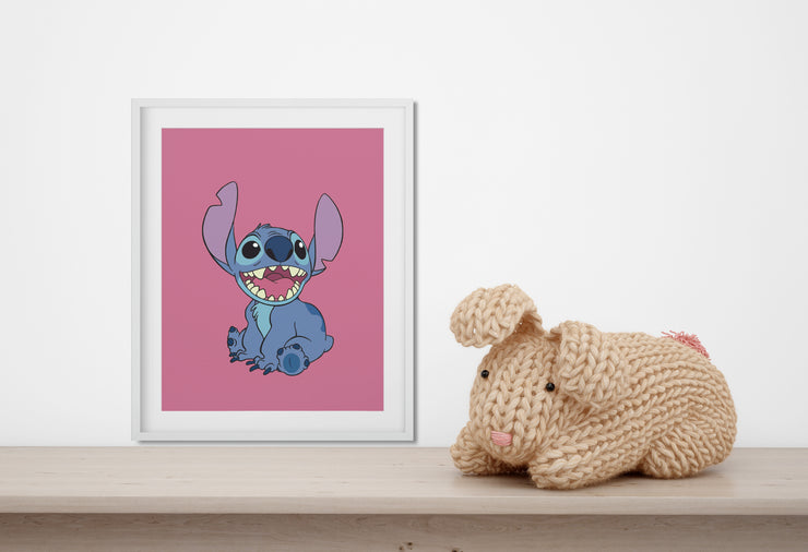 Cuadro decorativo Stitch 