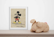 Cuadro decorativo Mickey Mousç