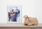 Cuadro decorativo Superman