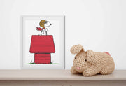 Cuadro decorativo Snoopy