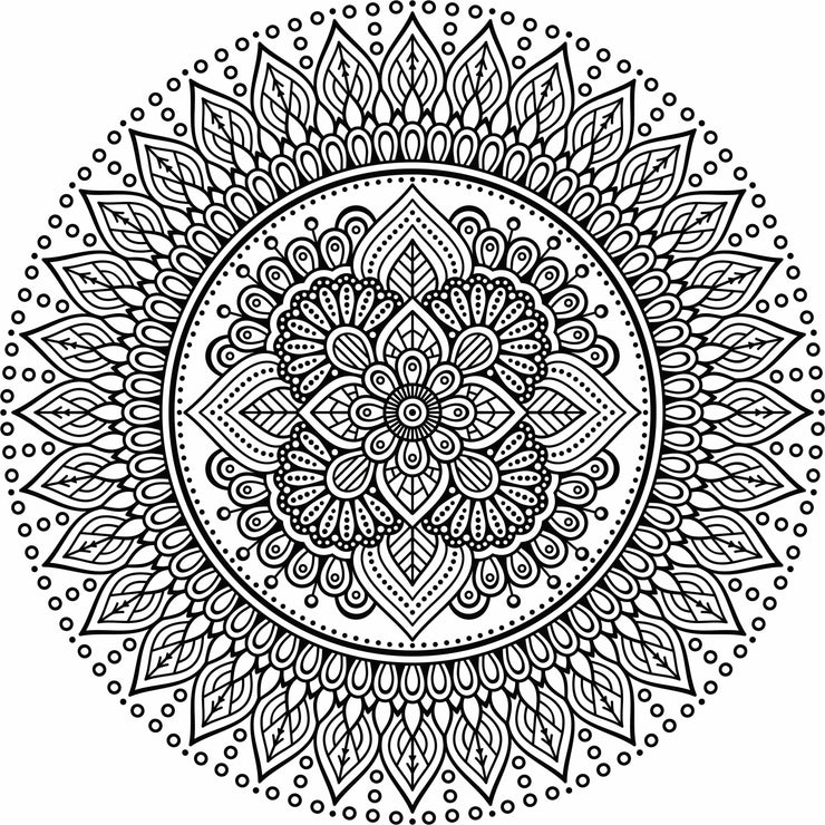 Mandalas para colorear 