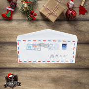 Bienvenida Santa Claus con cartas