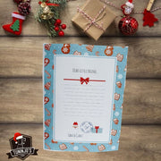 Bienvenida Santa Claus con cartas