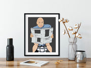 Cuadro decorativo "Dr. Evil 47"