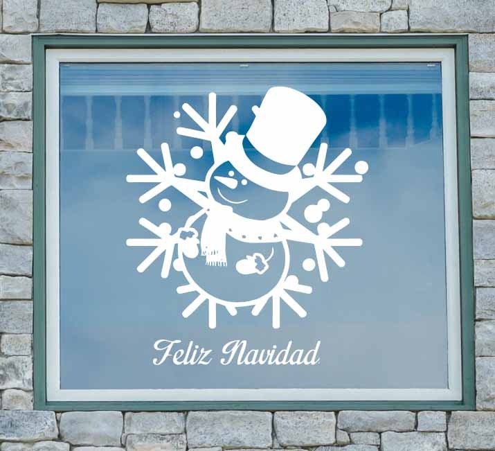 Frosty y su Mensaje de Navidad | Vinil para Decorar con Alegría