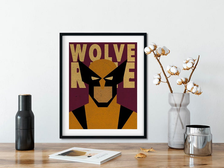 Cuadro decorativo Wolverine