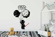 Vinil decorativo Star Wars. Vinilo de Darth Vader Decoración de Star Wars Recorte de Vinilo de alta calidad Vinilo de pared Star Wars Decoración temática de Star Wars Vinilo decorativo de Darth Vader Vinilo de la Estrella de la Muerte Vinilo de alta calidad Vinilo galáctico Vinilo fácil de instalar