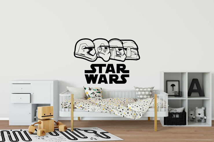 Vinil decorativo Star Wars. Vinilo de Stormtroopers Decoración de Star Wars Recorte de Vinilo de alta calidad Vinilo de pared Star Wars Decoración temática de Star Wars Vinilo decorativo de Stormtroopers Vinilo de alta calidad Vinilo galáctico Vinilo fácil de instalar Vinilo de Star Wars