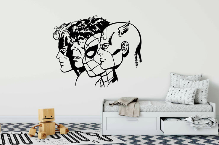 Vinil decorativo Superheroes. Vinil decorativo súper héroes Marvel Vinil pared Capitán América Hulk Spiderman Vinil infantil Marvel alta calidad Vinil decorativo habitación niños Vinil pared súper héroes cómic Vinil pared infantil Marvel Vinil decoración fácil instalación Vinil súper héroes Marvel realista Vinil pared ambientación habitación niños Vinil Marvel calidad garantizada